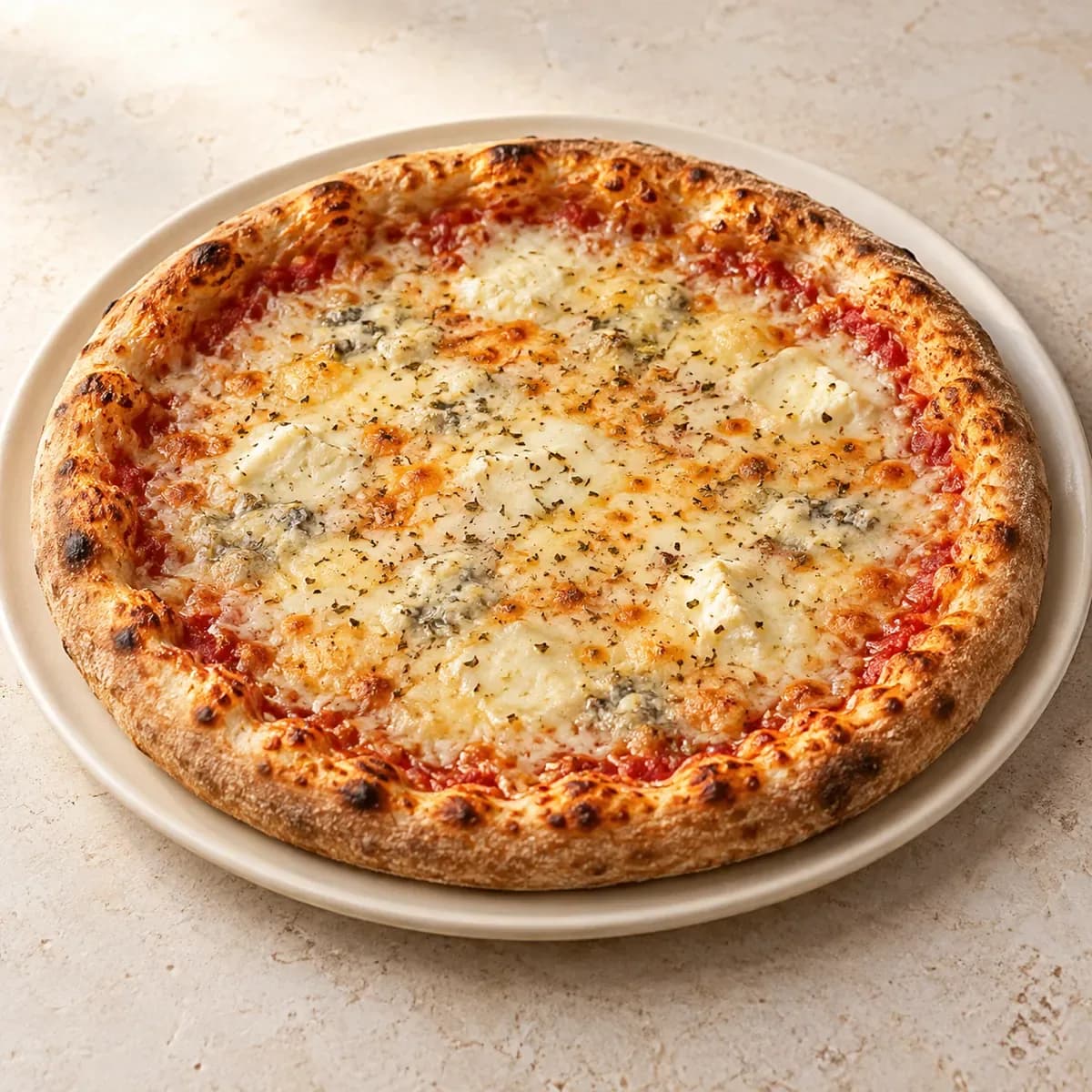 Quattro Formaggi – KI-generierte, illustrative Darstellung