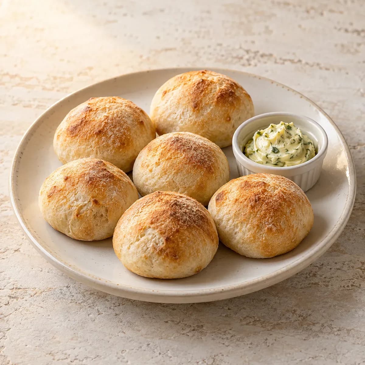 Pizzabrötchen (6 Stück) – KI-generierte, illustrative Darstellung