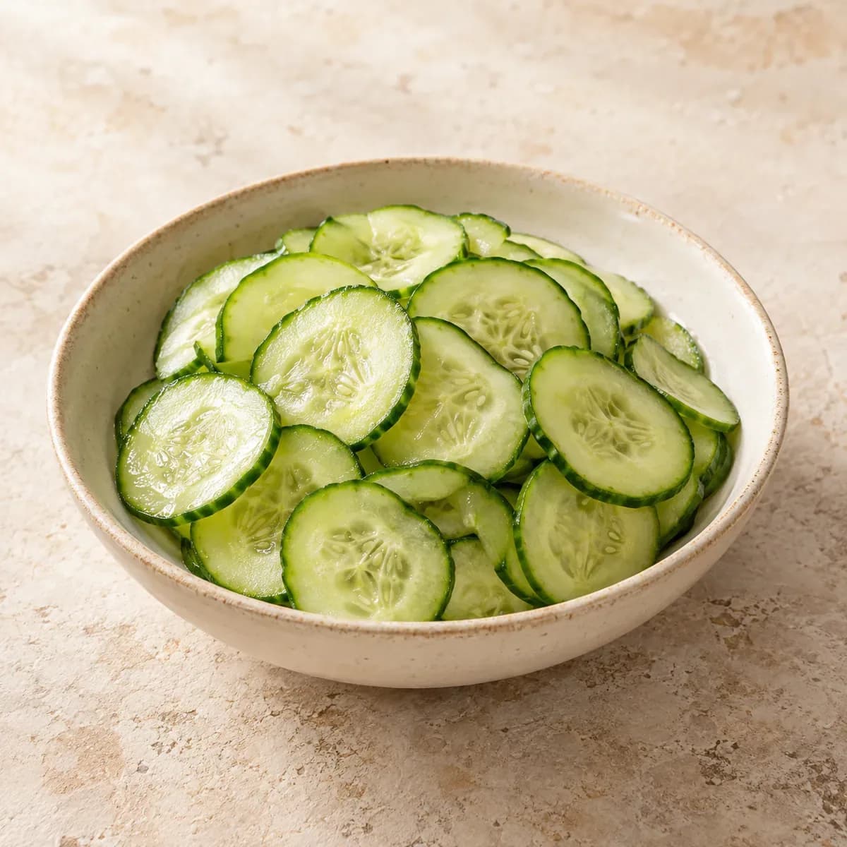 Insalata di Cetrioli – KI-generierte, illustrative Darstellung