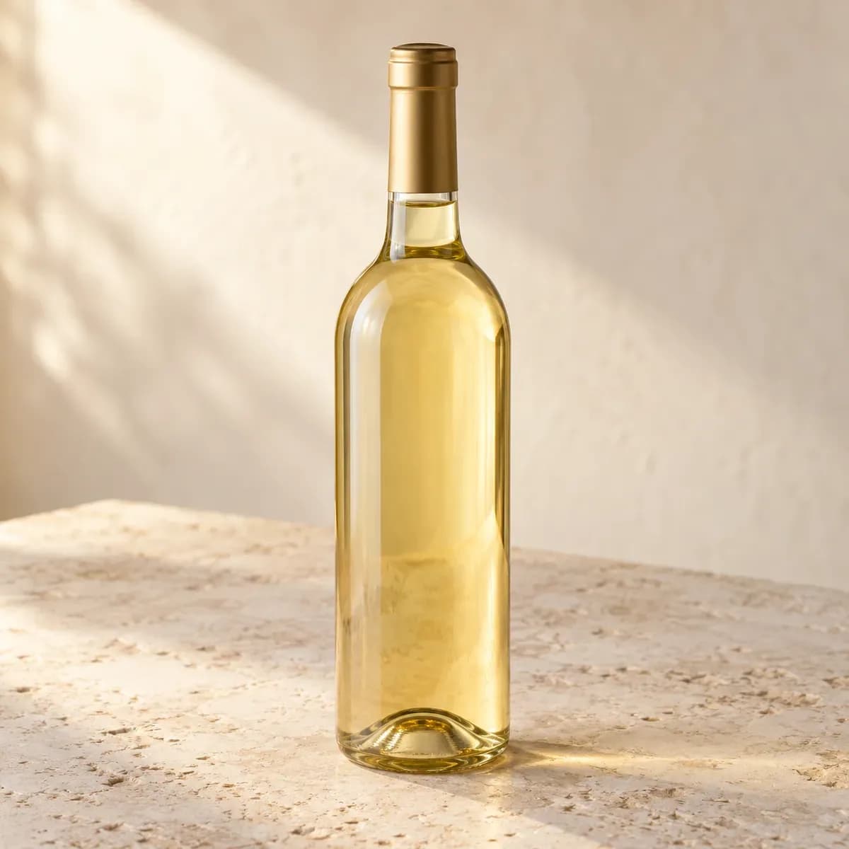 Weißwein (trocken) – KI-generierte, illustrative Darstellung