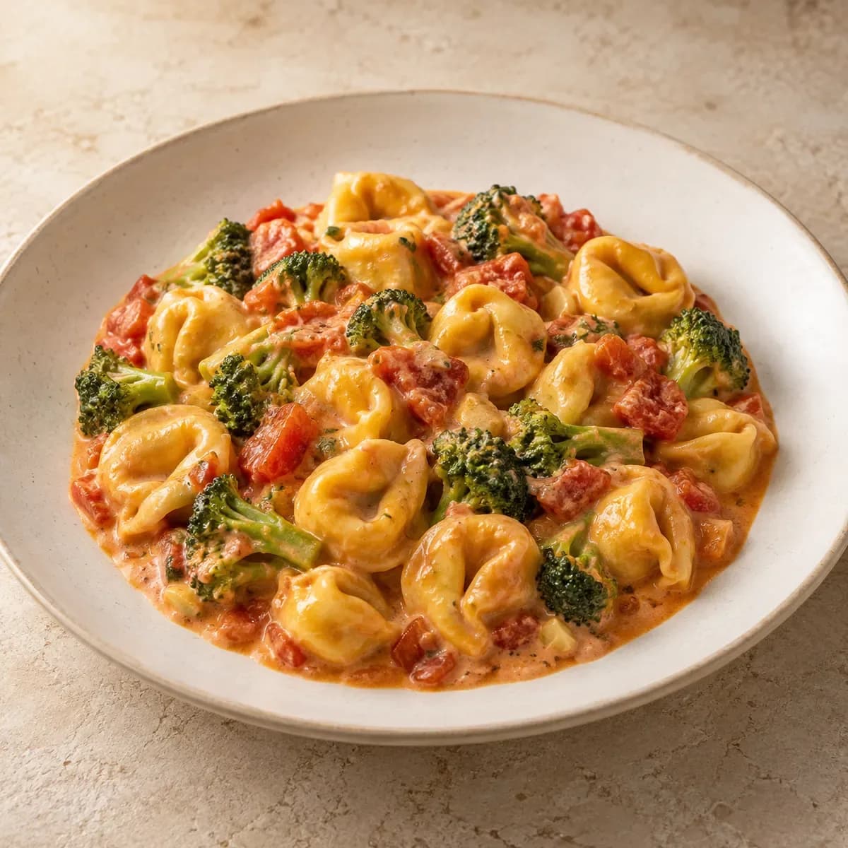 Tortellini Emiliana – KI-generierte, illustrative Darstellung