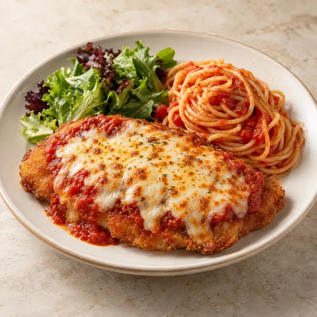 Schnitzel Picanta Milanese – KI-generierte, illustrative Darstellung