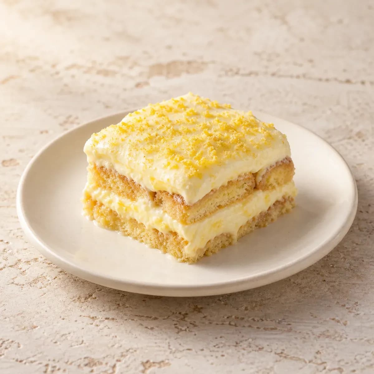 Tiramisu al Lemone – KI-generierte, illustrative Darstellung