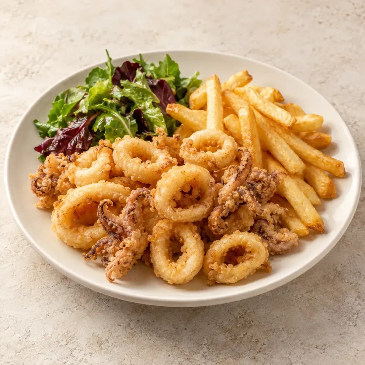 Calamari fritti – KI-generierte, illustrative Darstellung