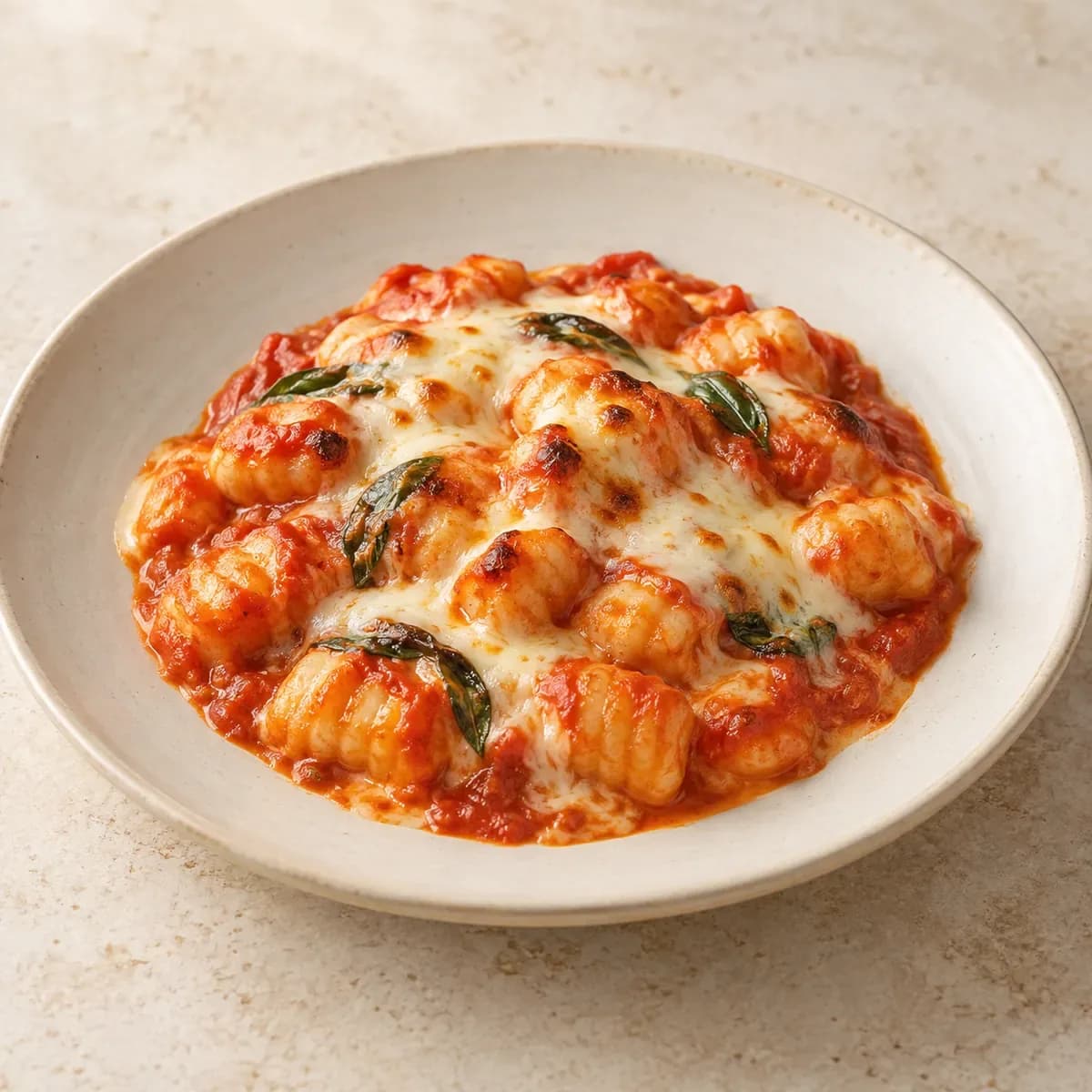 Gnocchi alla Sorentina – KI-generierte, illustrative Darstellung